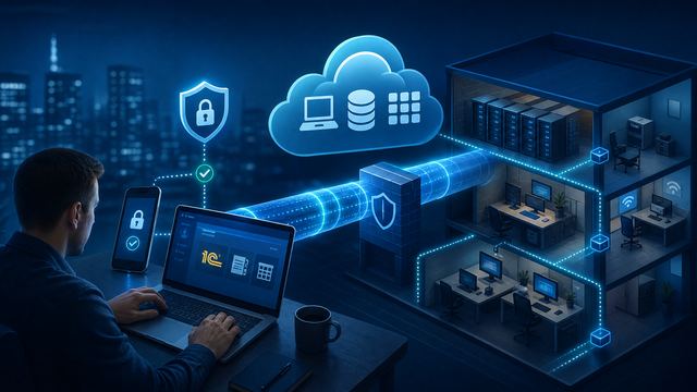 Удаленный доступ к 1С и офисной сети: безопасная настройка VPN, RDP и прав пользователей